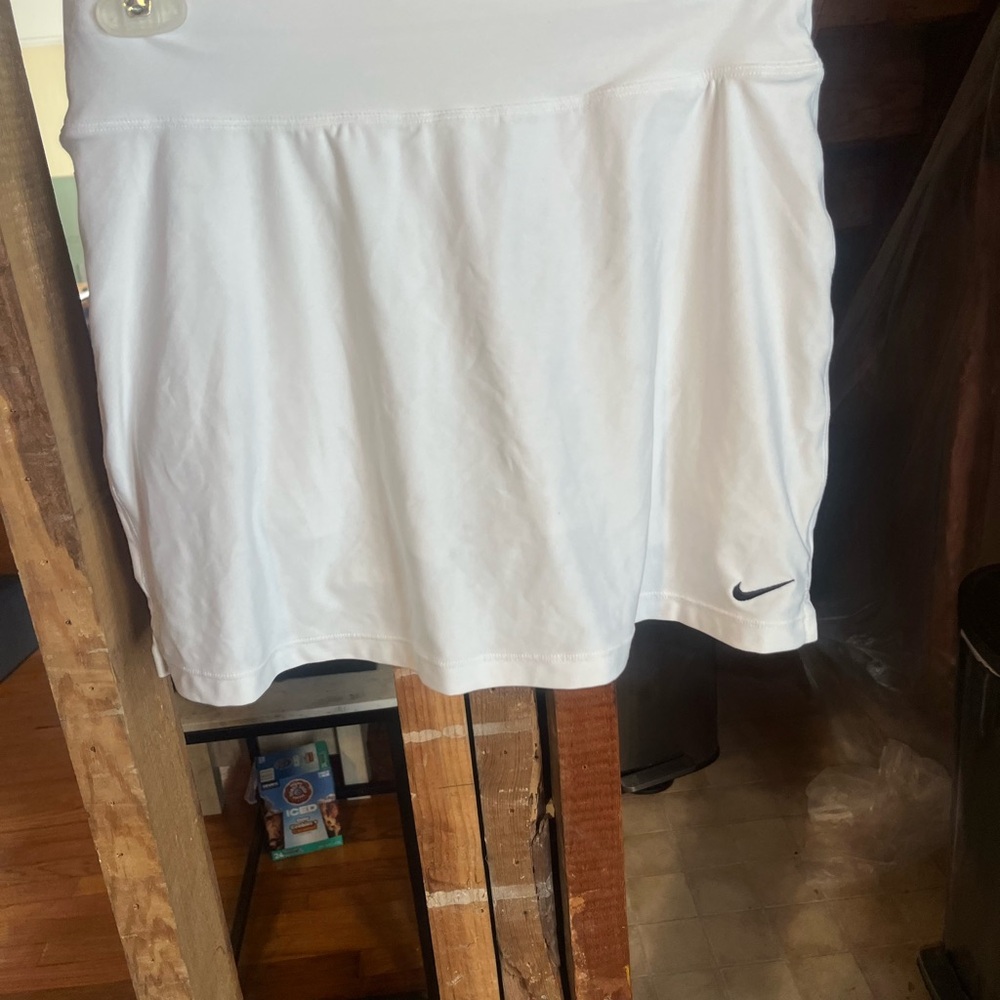 Nike White Tennis Skirt